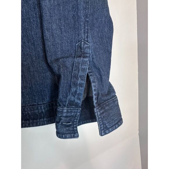 Krazy Kat Women’s Denim Jacket Small Embroidered Boho Western (Missing Buttons) - Picture 5 of 8